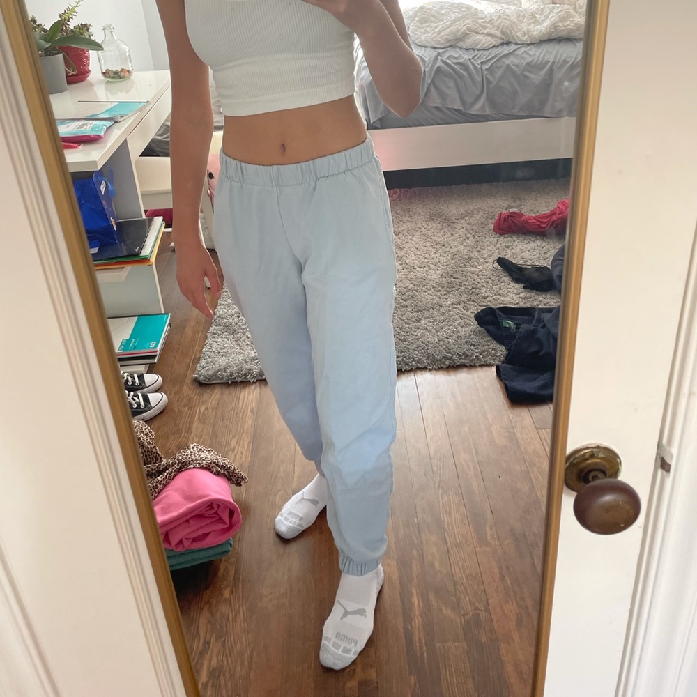 Brandy Melville Blue Rosa Sweats